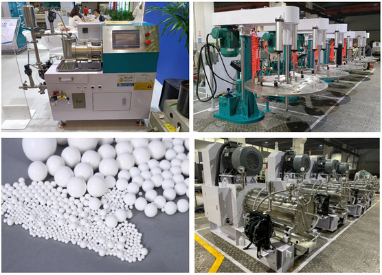 Industrial Grinding Sand Mill Machine With Easy Operation To Sub Micro / Micro