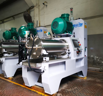 20um Horizontal Wet Bead Milling Agitator With Simens Touch Screen