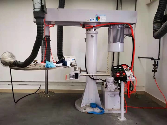 High Speed  Paint Dispersion Mixing Machine 11kW Disperser Different Impellers Optional