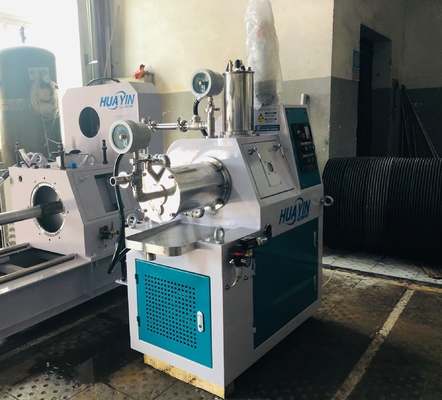 Gravure Inks Small Batch Processing Laboratory Sand Mill Machine Assembled With Pins