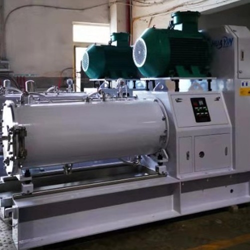 Mass Production 55kW 250litre Non Ex-Proof For Chemical Fibre Horizontal Sand Mill
