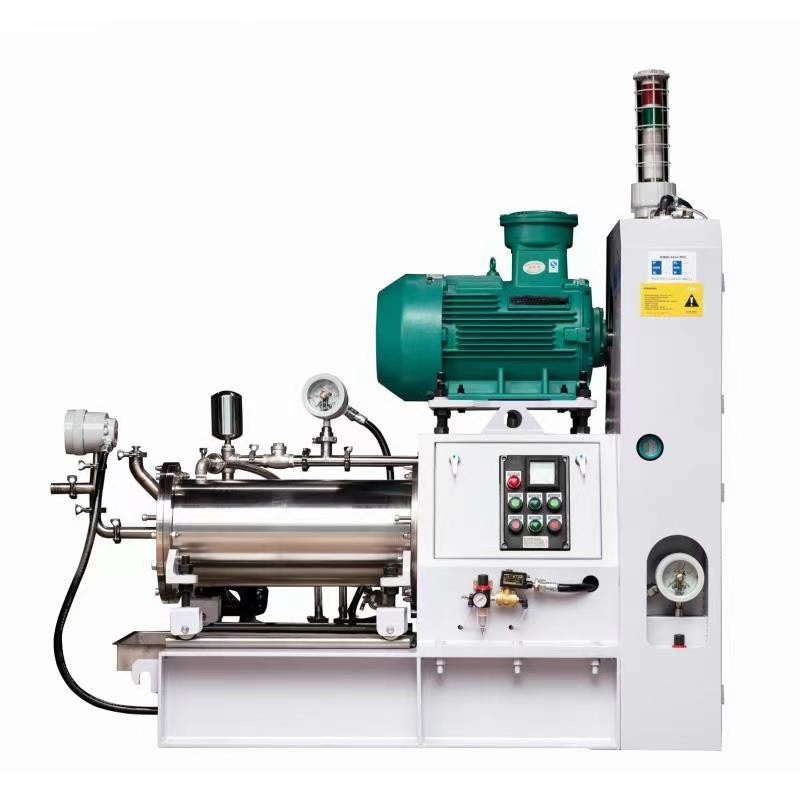 Applicated in Pesticide SC with Great fineness Large Flow Horizontal  Bead Mill 50L sand Mil