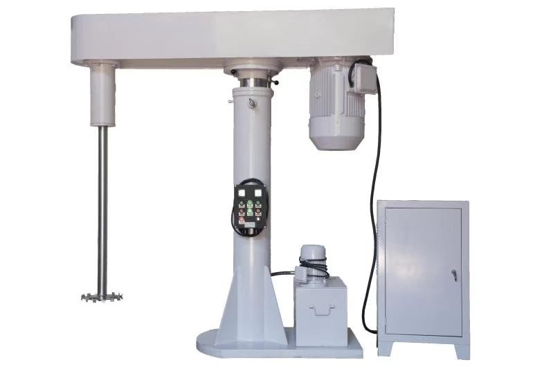 High Speed  Paint Dispersion Mixing Machine 11kW Disperser Different Impellers Optional